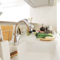 <a class="q_button" href="https://e-kitchen.biz/navi/introduce/noritz-jindai_sink/">人工大理石シンク</a> noritz ノーリツ レシピア システムキッチン sink 人工大理石 人大シンク