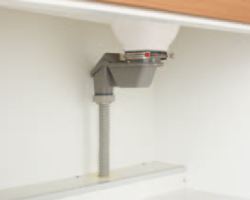 シンク下もすっきり