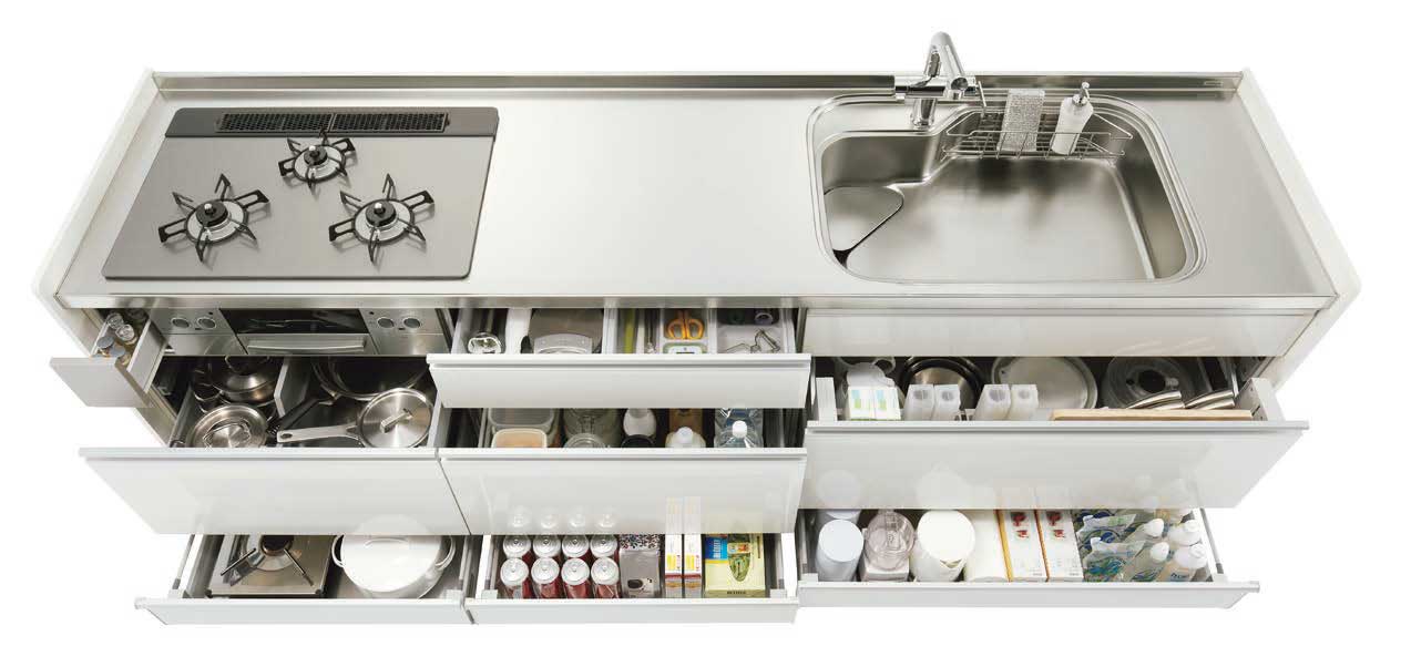 クリナップ クリンレディ ベースキャビネット 廃番 Kitchen Navi