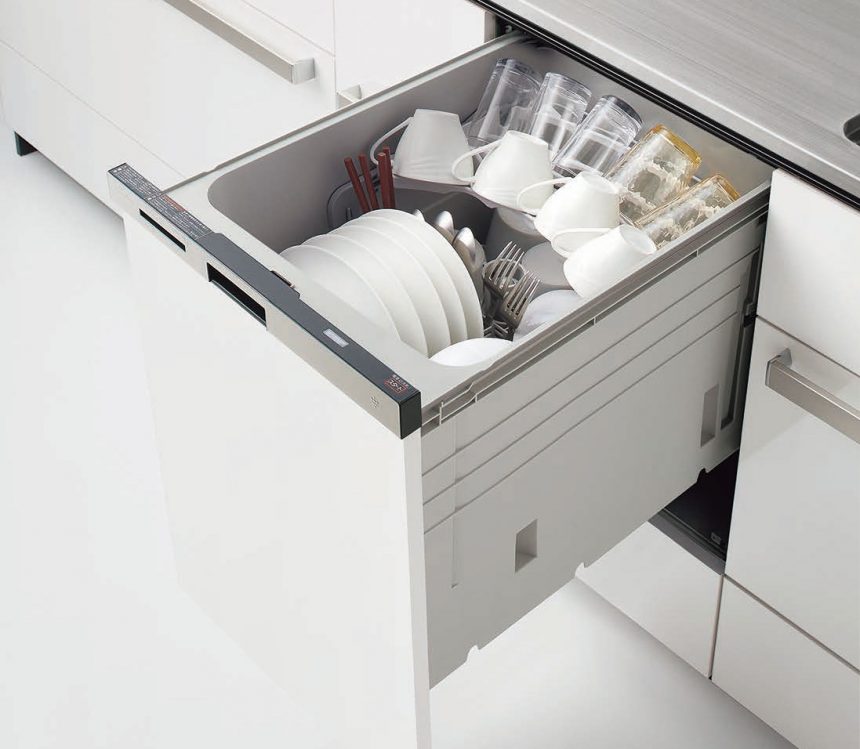オンラインショッピング 総合通販PREMOA  店クリナップ ZWPP45M21GDK ブラック ビルトイン食器洗い乾燥機 