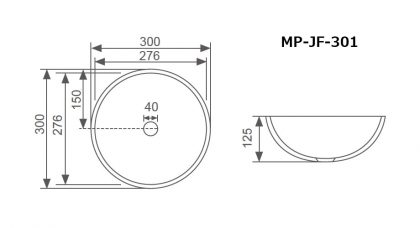 JF-301寸法図
