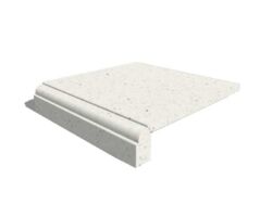 人工大理石カウンター前垂形状 化粧面取り型