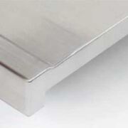 TYステンレスワークトップ小口溶接仕上 前垂部水返し付