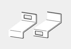 コンセント穴あけ メラミンカウンター
