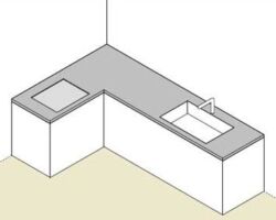 L型クオーツストーン