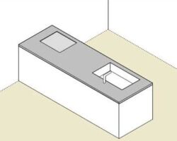 ペニンシュラ型キッチンタイプ
