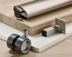 FF12 ハーフェレ・HAFELEテーブル金具・キャスター